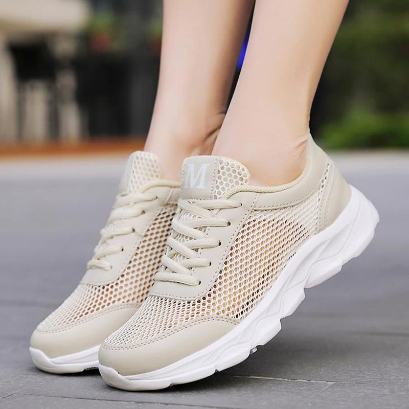 Women'S Formal Wear Not A Dress - Musim Panas Bernapas Sepatu Wanita Mesh