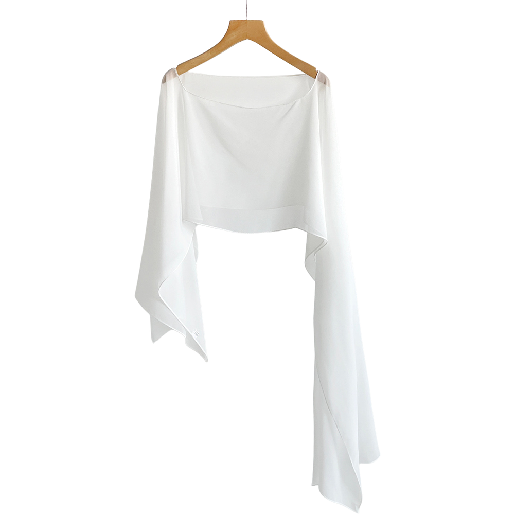 Women'S Elegant Formal Wear - Selendang Malam Wanita dari Bahan Poliester