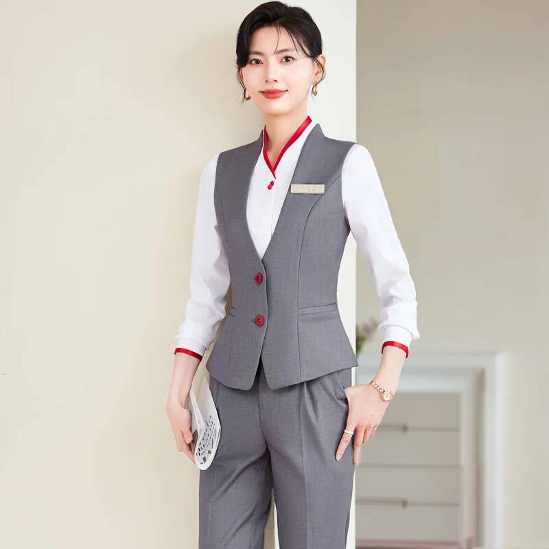 Women'S Elegant Formal Wear - Setelan Celana Formal Ukuran Besar 5XL