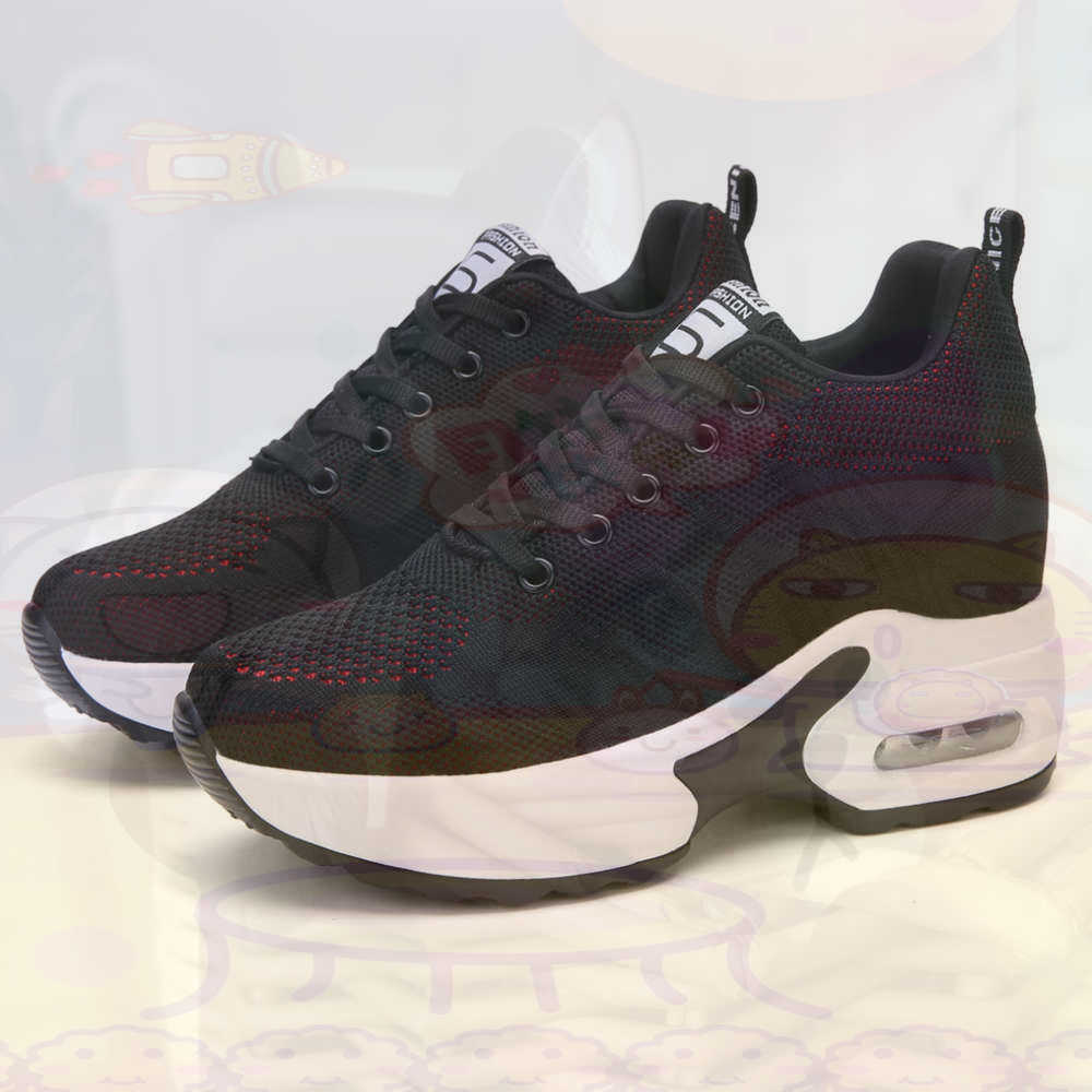 Women Formal Wear Black And White - Merah Ukuran 36 Sepatu Wanita Tenis