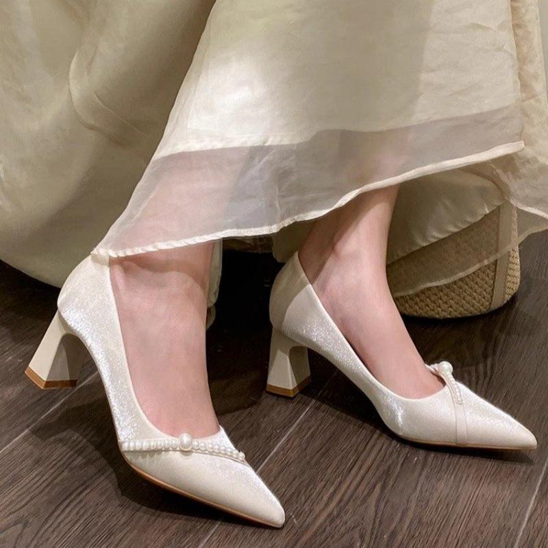 Women Formal Wear For Office - Sepatu Hak Tinggi Berujung Runcing dengan