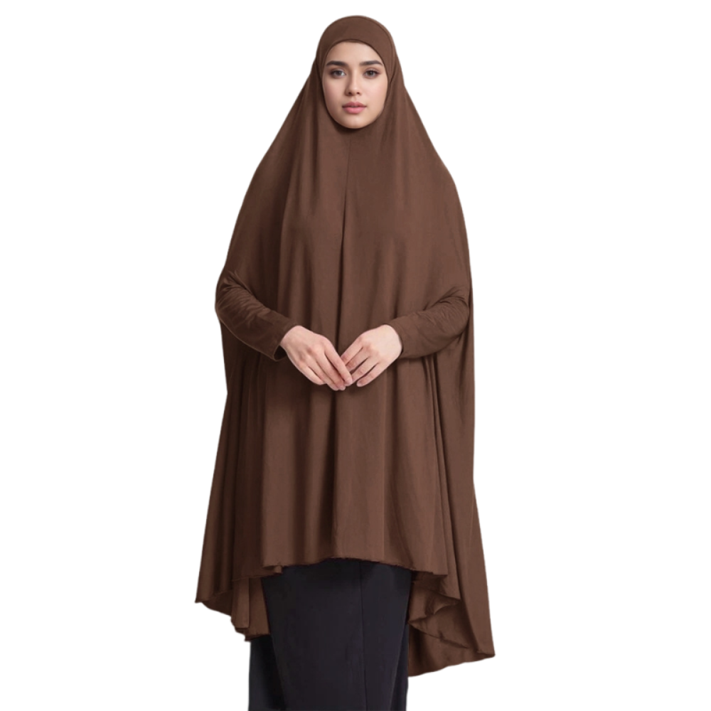Women Formal Wear Hijab - Kaftan Polos Abaya Muslim Pakaian Sopan