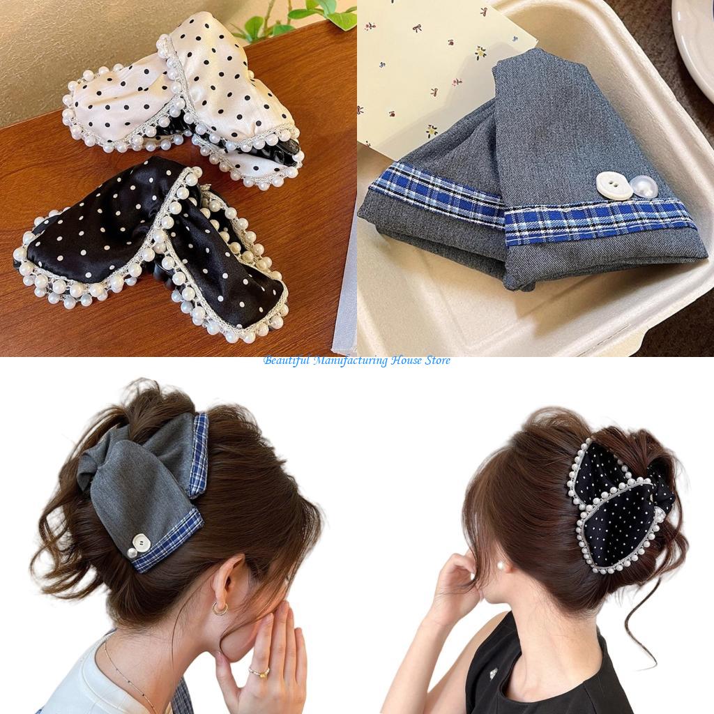 Formal Wear Hairstyles For Women - E56A Klip Cakar Besar Elegan dengan