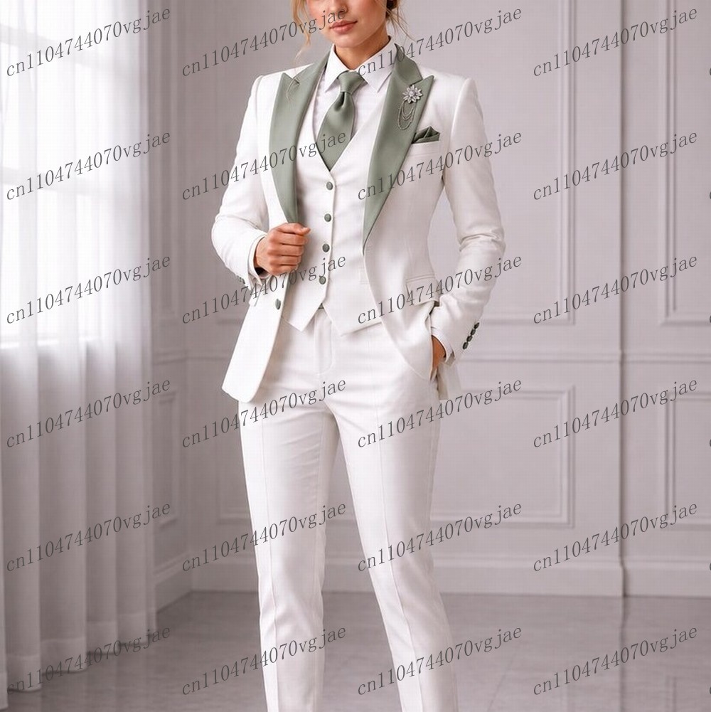Blazer Set Women Formal - Setelan Jas Wanita Formal Warna Hijau