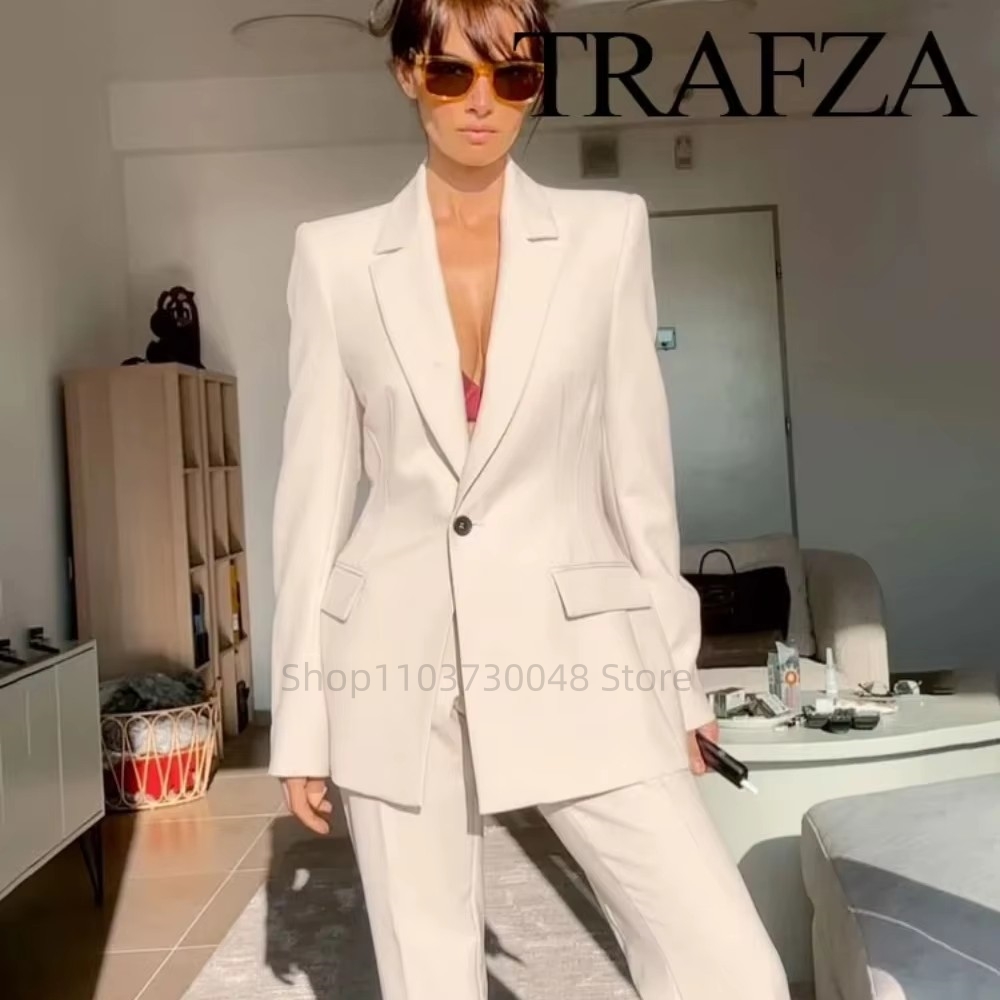 Women Formal Wear For Office - Setelan Blazer dan Celana Wanita Kantoran