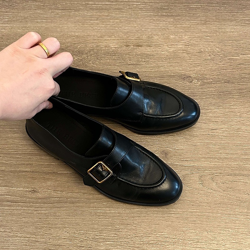 Sepatu Wanita Hitam Model Monk - Women Formal Wear For Office ulasan dan harga