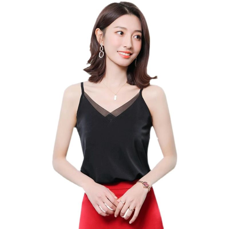 Blazer kamisol sutra es gaya b - Women Formal Office Wear Tops ulasan dan harga