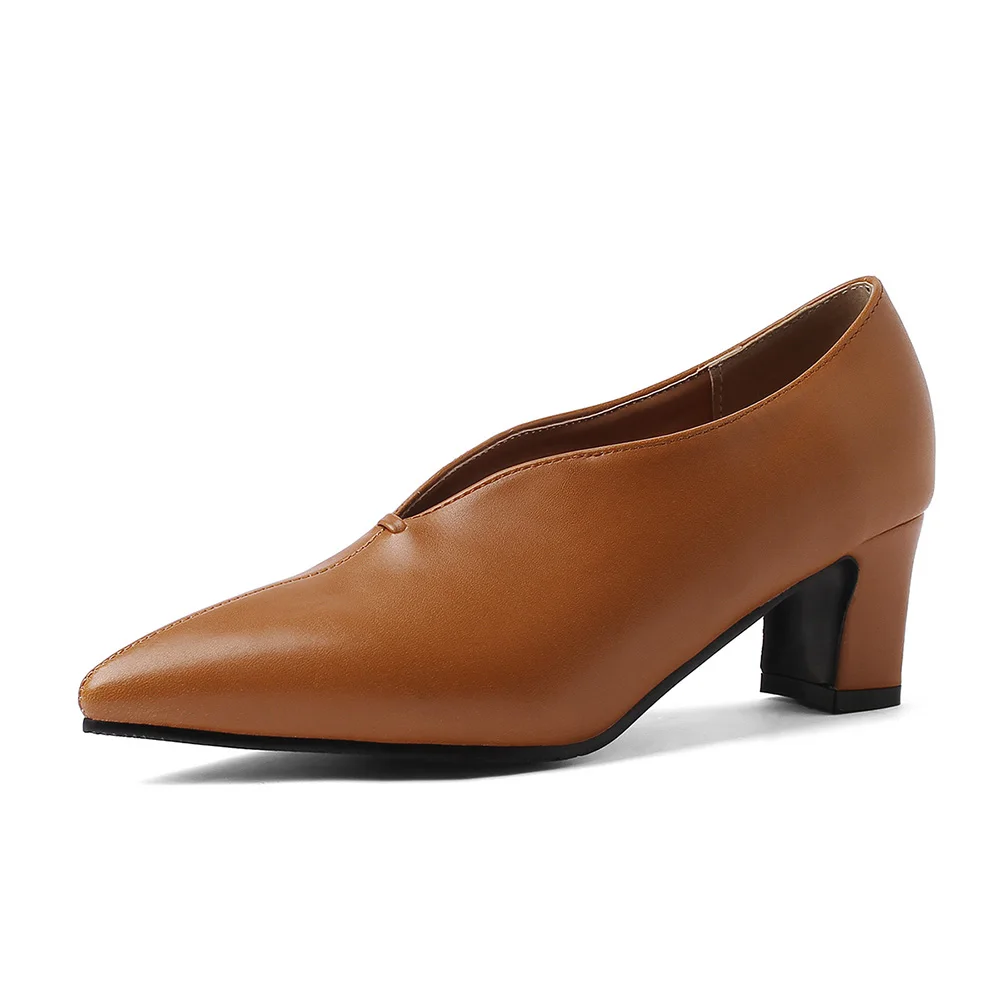 Sepatu hak tinggi wanita ujung - Women Formal Wear For Office ulasan dan harga
