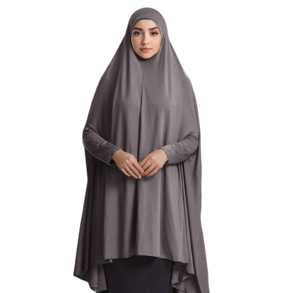 Kaftan Polos Abaya Muslim Paka - Women Formal Wear Hijab ulasan dan harga