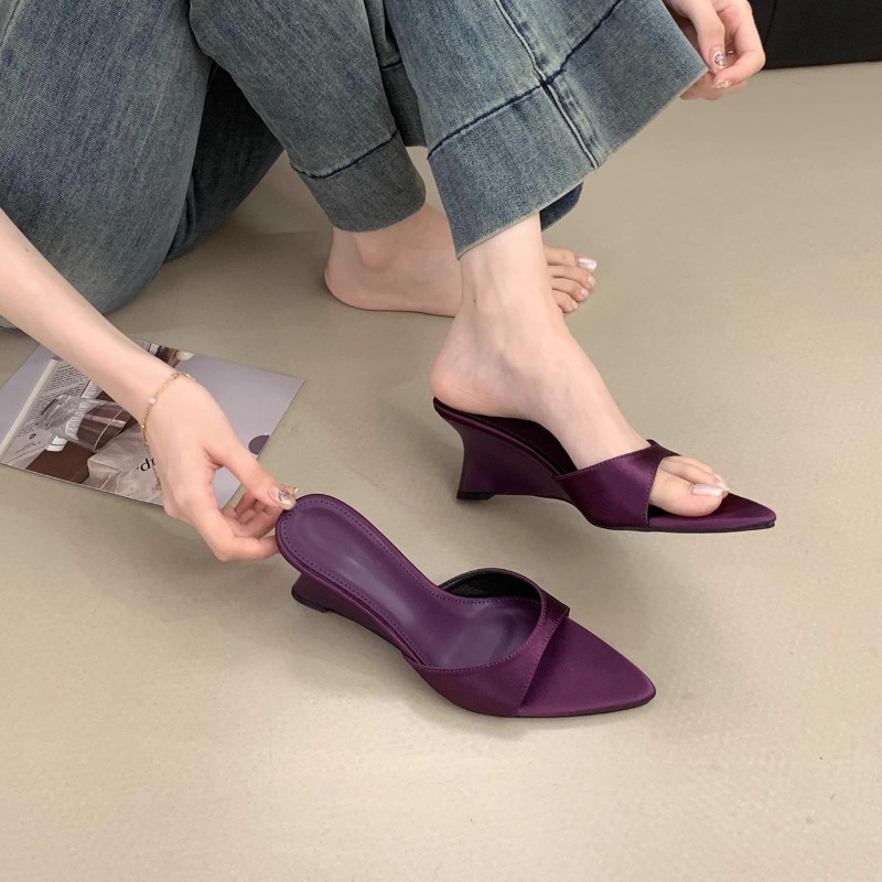 Sandal Wedges Fashion Musim Pa - Women Formal Wear For Office ulasan dan harga