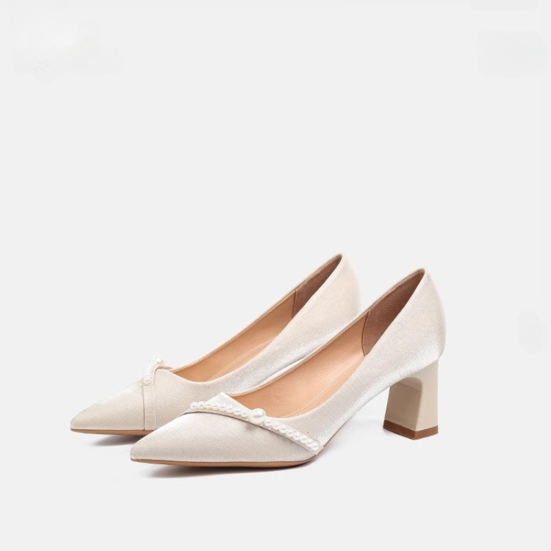 Sepatu Hak Tinggi Berujung Run - Women Formal Wear For Office ulasan dan harga