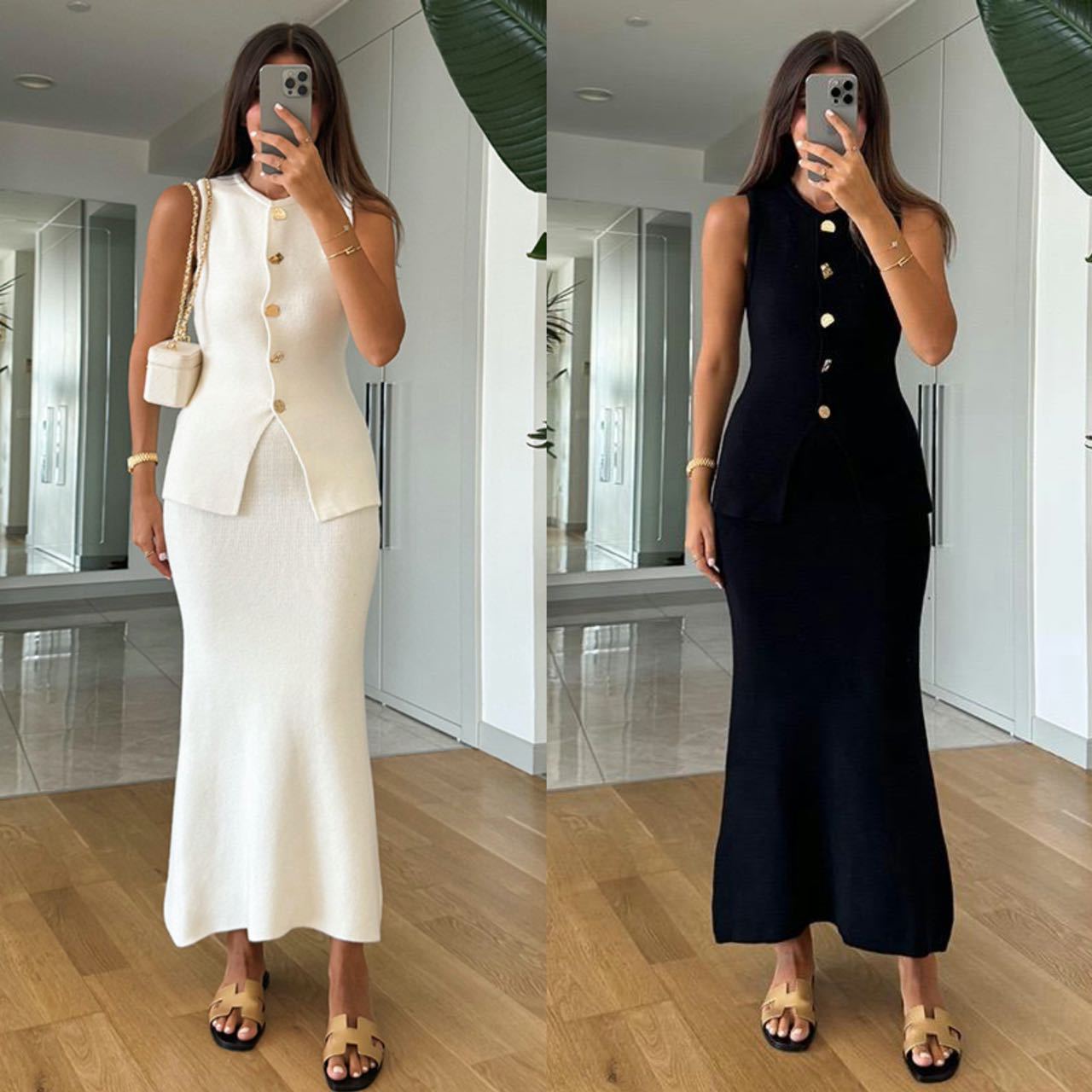 Atasan Bodycon Tanpa Lengan Be - Women Formal Office Wear Tops ulasan dan harga