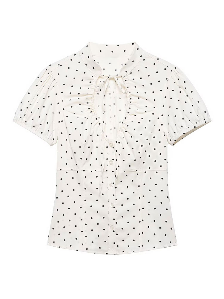 HH Vintage Retro Kemeja Putih  - Women'S Elegant Formal Wear ulasan dan harga