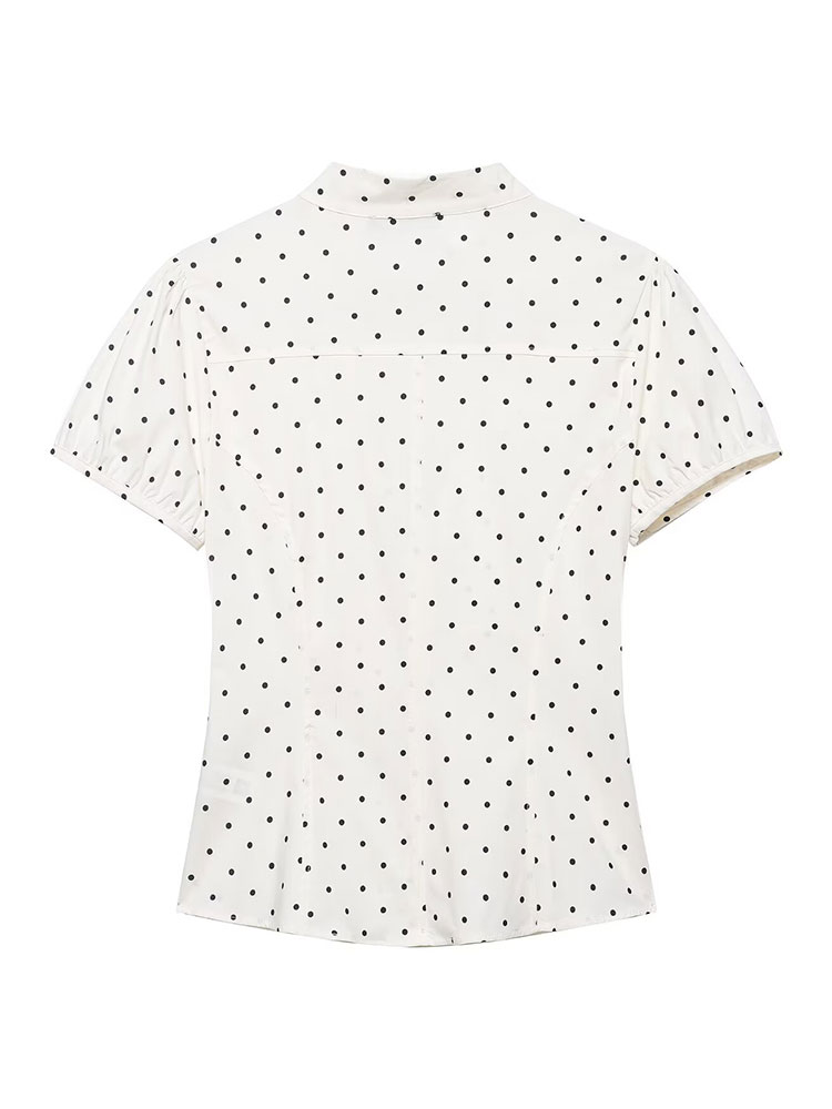 HH Vintage Retro Kemeja Putih  - Women'S Elegant Formal Wear ulasan dan harga