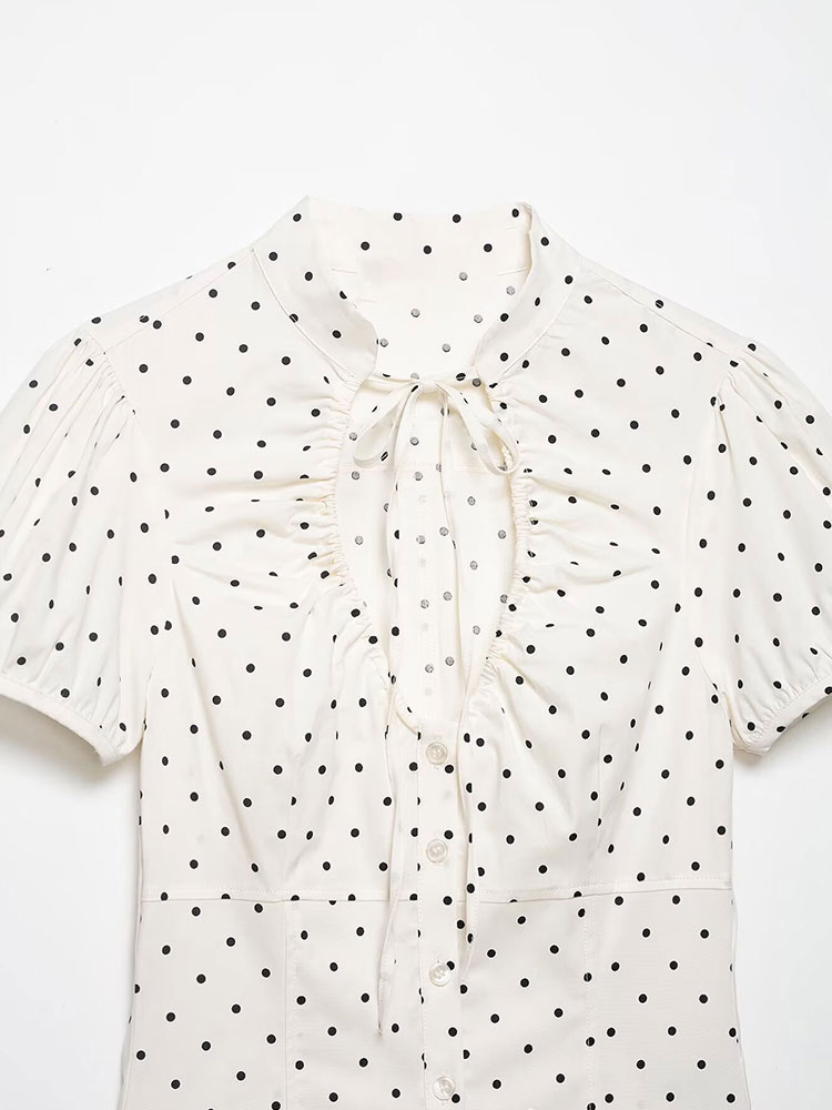HH Vintage Retro Kemeja Putih  - Women'S Elegant Formal Wear ulasan dan harga