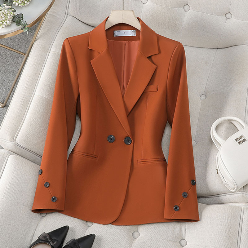 Blazer Hitam Putih Musim Semi  - Women Formal Wear Black And White ulasan dan harga