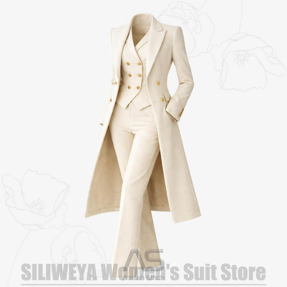 Setelan Wanita 3 Potong Jas Pa - Women'S Elegant Formal Wear ulasan dan harga