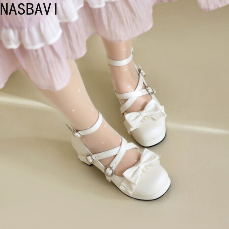 NASBAVI Sepatu Mary Janes Wani - Women Formal Office Wear Tops ulasan dan harga