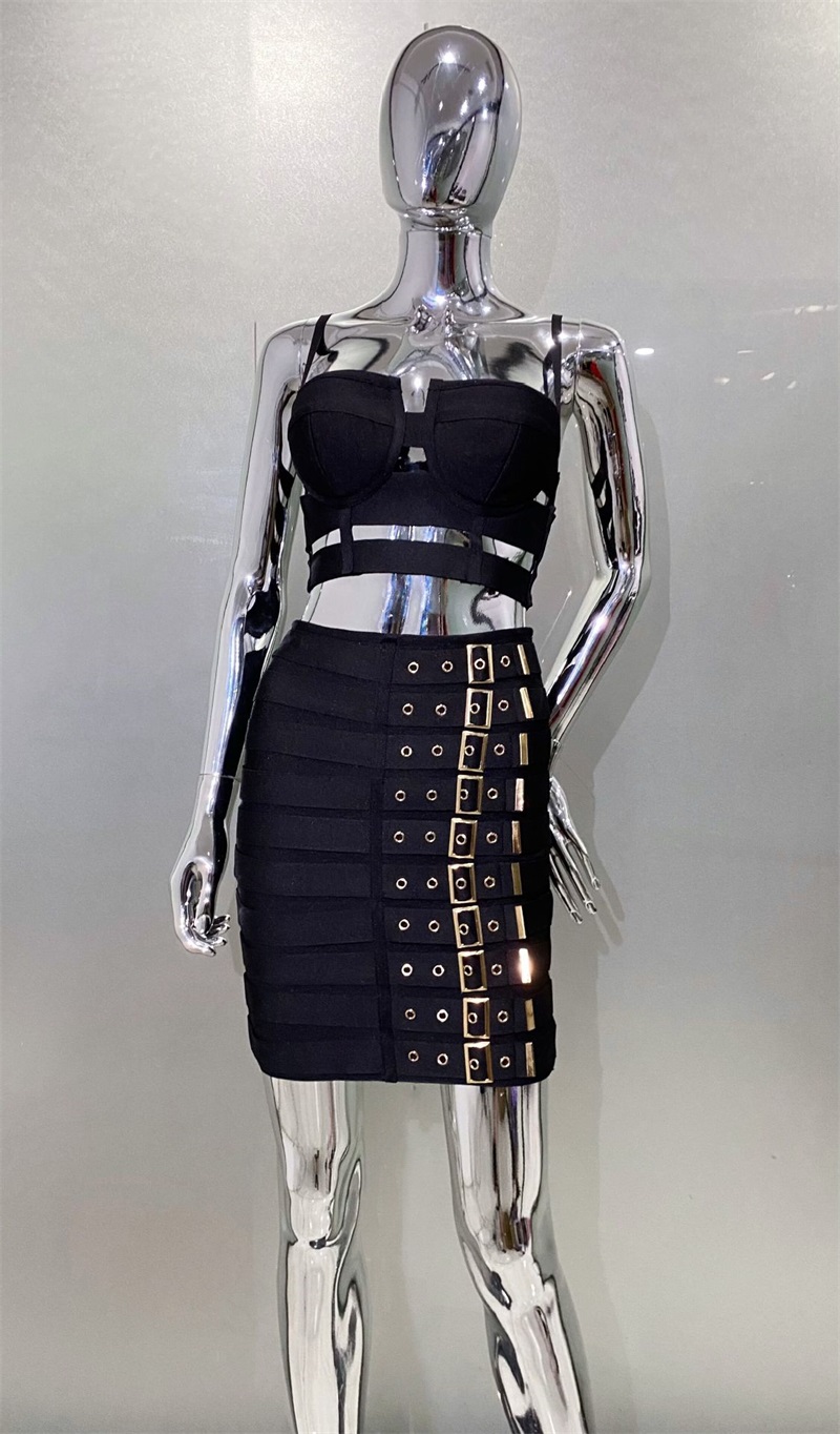Gaun Prom Wanita Hitam Putih M - Women Formal Wear Black And White ulasan dan harga
