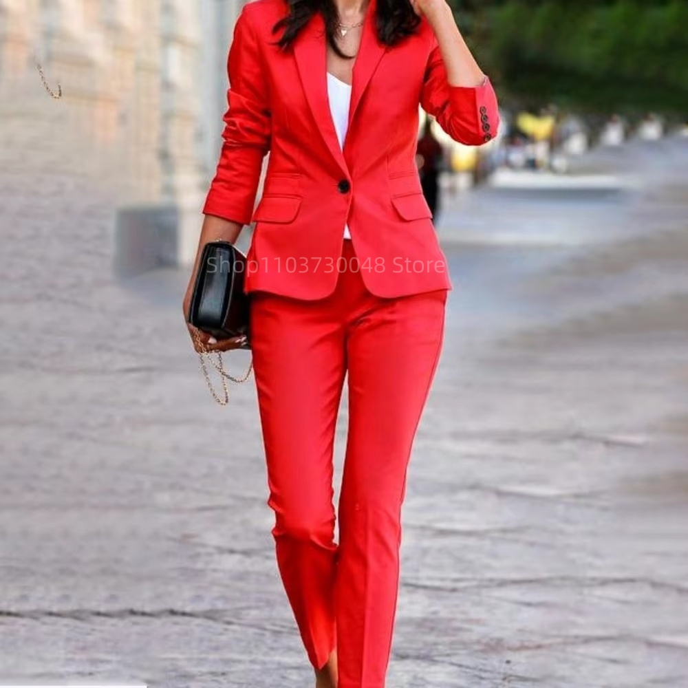 Setelan Blazer dan Celana Wani - Women Formal Wear For Office ulasan dan harga